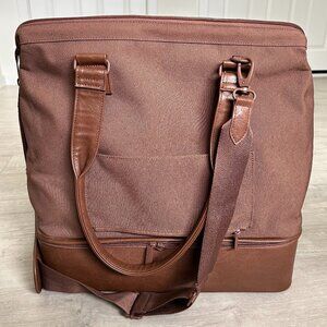 BEIS The Convertible Mini Weekender Brown/Maple Bag